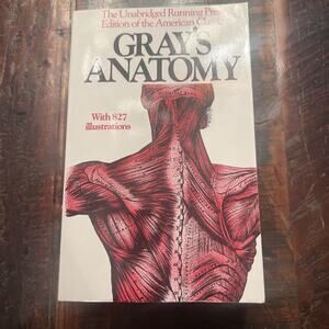 Gray’s Anatomy 1901 Ed- paperback, Henry Gray, 9780914294085 1974